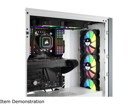 Corsair iCUE 4000X RGB CC-9011205-WW White Computer Case - Newegg.com