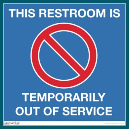 Restroom out of order sign pdf - britishhoure