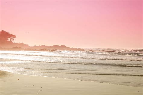 Pink Beach Wallpapers - Top Free Pink Beach Backgrounds - WallpaperAccess