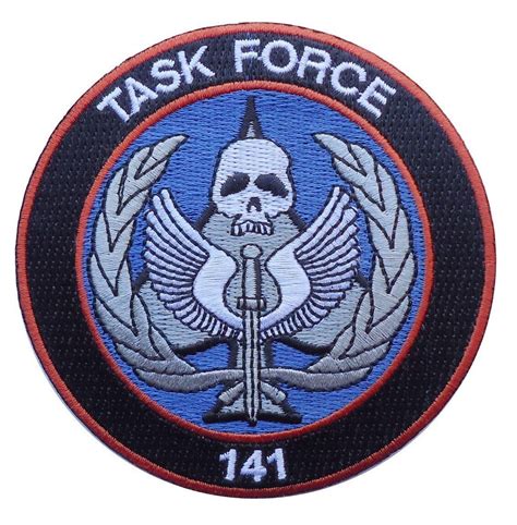 CALL OF DUTY MODERN WARFARE TASK FORCE 141 Logo HOOK PATCH | eBay