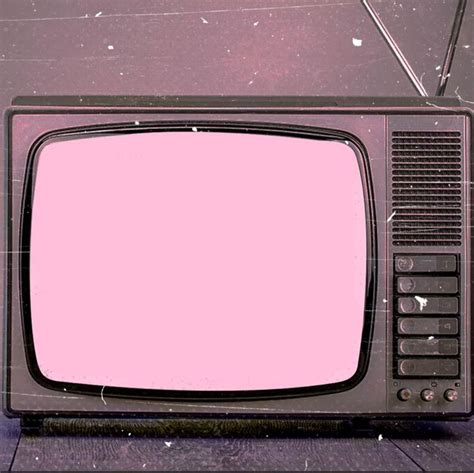 Vintage Pink TV Screen