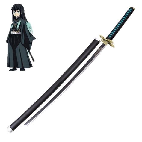 Katana di Muichiro Tokito dall'anime Kimetsu no Yaiba Demon Slayer 102 cm Demon Slayer - Antica ...