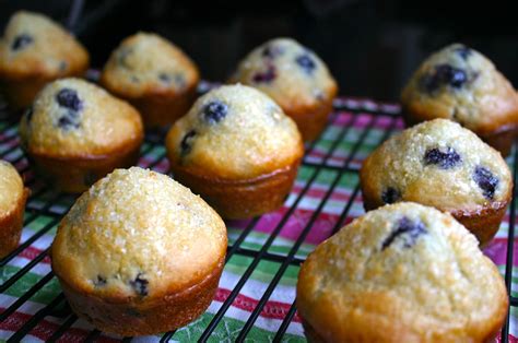 My Retro Kitchen: Honey-Blueberry Muffins