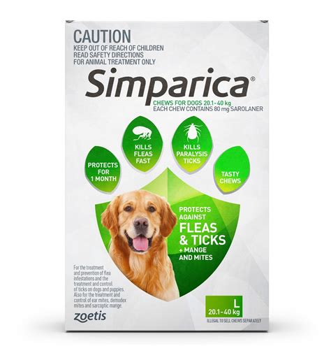 Simparica Flea & Tick Tablets for Dogs | Dog Tablets