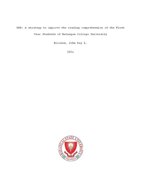 Round Robin Reading | PDF | Reading Comprehension | Survey Methodology