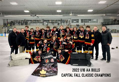 News > U16 AA Belleville Jr. Bulls Take the Gold in Ottawa (Belleville Minor Hockey Association)