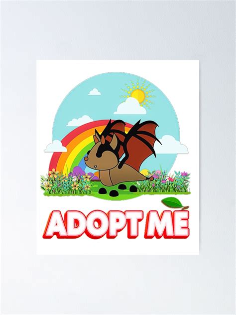 "Adopt Me " Poster for Sale by HarleyBrooks | Redbubble