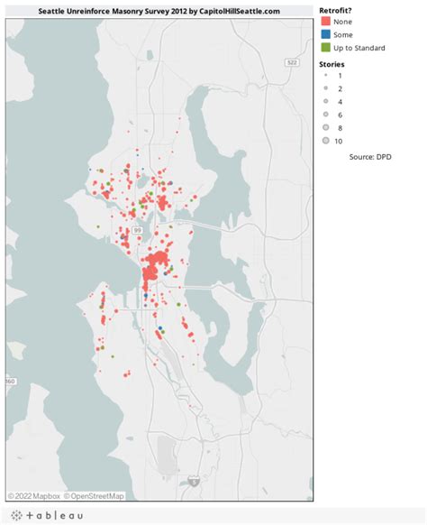 An updated map of Seattle’s brick earthquake risk shows Capitol Hill ...