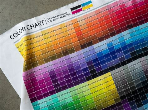 Printable CMYK Color Chart So Fontsy, 56% OFF