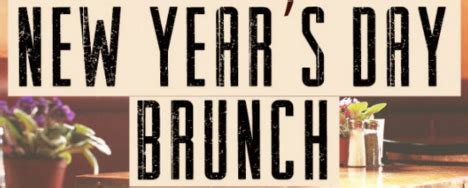 New Years Day Brunch Restaurants 2016 South of Boston – Hockomock Swamp ...