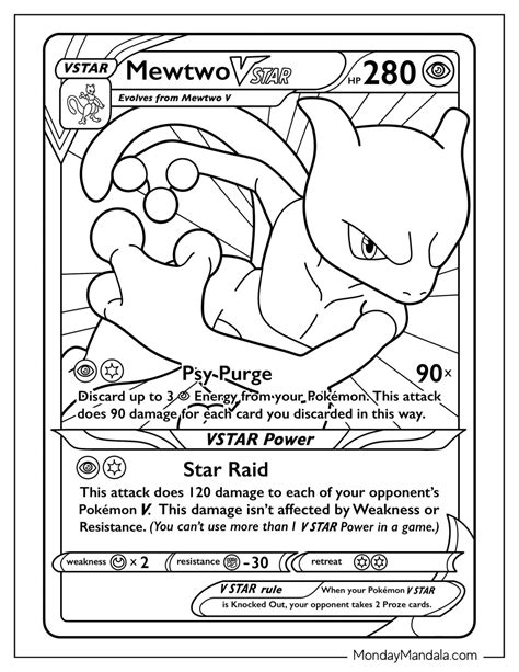 20 Mewtwo Coloring Pages (Free PDF Printables)