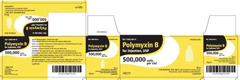 Polymyxin B Injection - FDA prescribing information, side effects and uses