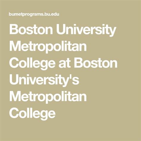 Boston University Metropolitan College at Boston University's Metropolitan College | Actuarial ...