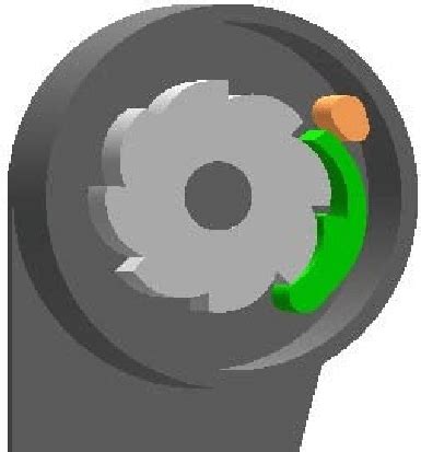 Ratchet mechanism with double pawl | Download Scientific Diagram