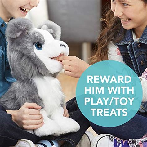 FurReal Friends Ricky, the Trick-Lovin' Interactive Plush Pet Toy, 100+ Sound-and-Motion ...