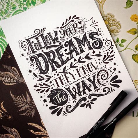 27 of the best hand lettering quotes to inspire you