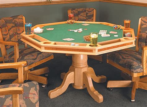 Poker Table | Woodworking Project | Woodsmith Plans