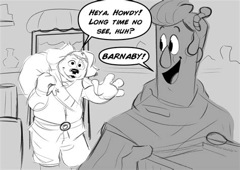 sıʇɹoɯ 🔪 on Twitter: "RT @weevmo: 1st comic for the Welcome Home Fantasy AU! 🍎🎨 How Barnaby ...