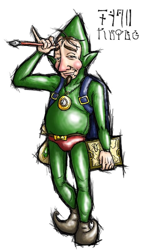 Character ReDesign: Tingle by Bradshavius on deviantART