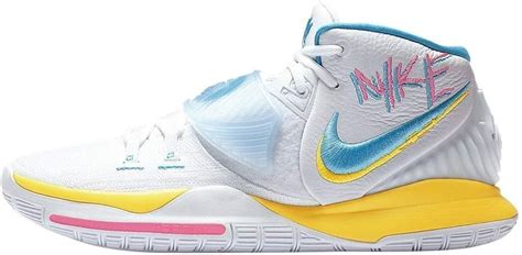 Amazon.com | Nike Men's Basketball Shoe Kyrie 6 Neon Graffiti BQ4630 ...