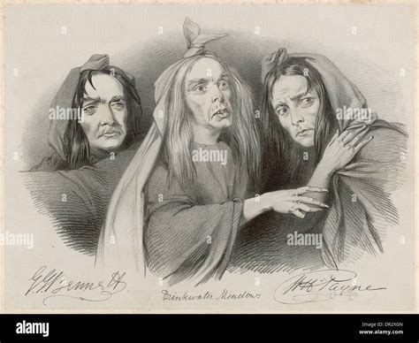 THREE WITCHES - MACBETH Stock Photo: 65832949 - Alamy