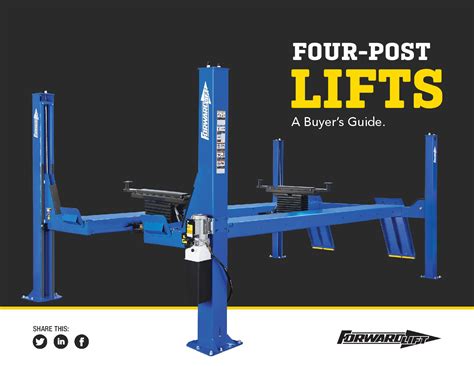 Four Post Lift Buyers Guide - Forward Lift