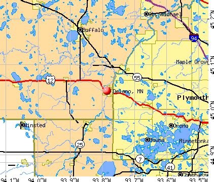 Delano, Minnesota (MN 55328) profile: population, maps, real estate, averages, homes, statistics ...