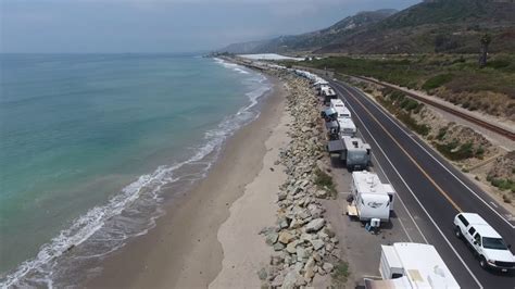 Rincon Parkway RV Camping - Ventura, CA - YouTube