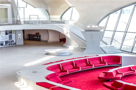 TWA Terminal hotel celebrates groundbreaking with a new rendering - Curbed NY