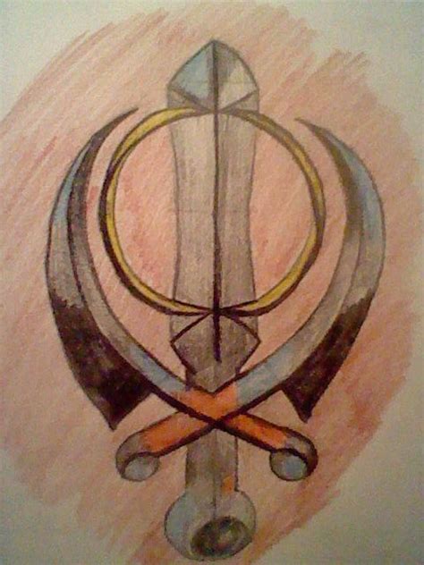 Sikh Khanda tattoo design by SkylarHarmonia on DeviantArt