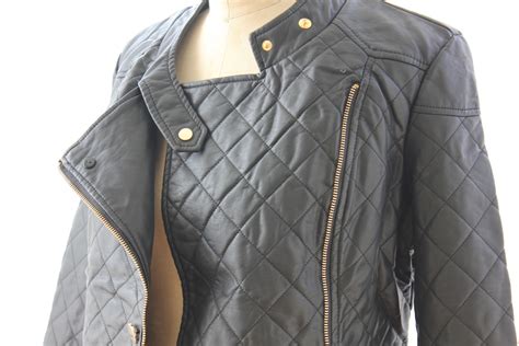 Fashion Steele NYC: NEW IN: Quilted Black Leather Jacket