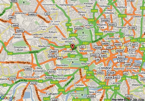 Map of Best Western Delmere Hotel, London