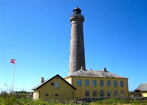 Skagen Lighthouse Denmark Photograph by Konni Jensen