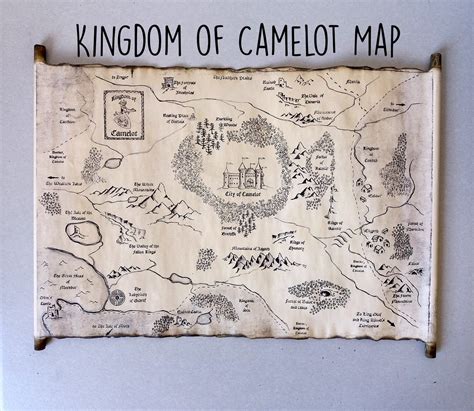 Kingdom of Camelot Map Merlin on BBC Map King Arthur Map of - Etsy | King arthur, Merlin, Camelot