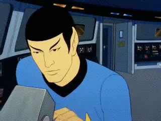 sweartrek:Report, Mister Spock (Star Trek Gifs) | Star trek original ...