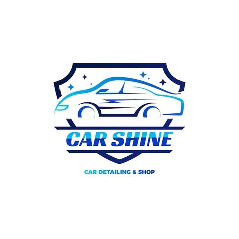 Free Vector | Car wash logo design