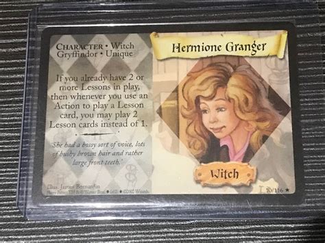 Harry Potter Diagon Alley Trading Card - Hermione Granger 10/116 | Lazada PH