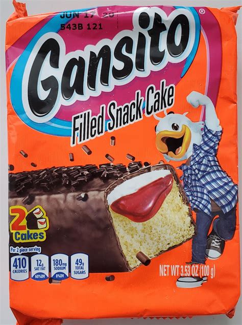 The Retro Dad : Review - Gansito Mexican Snack cake by Marinela