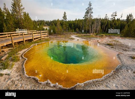 Morning Glory Pool Stock Photo - Alamy