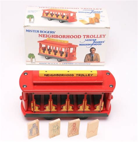 Signed Mister Rogers' Neighborhood Trolley | Mister rogers neighborhood, Mr rogers, The ...