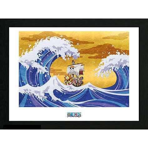 One Piece Thousand Sunny Framed Print - Entertainment Earth