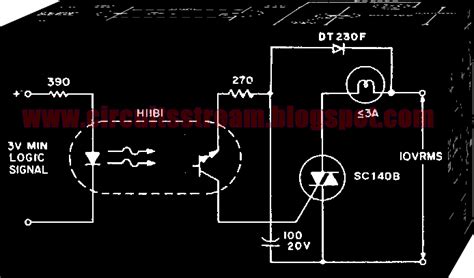 Simple Indicator Lamp Driver Circuit Diagram | Electronic Circuit Diagrams & Schematics