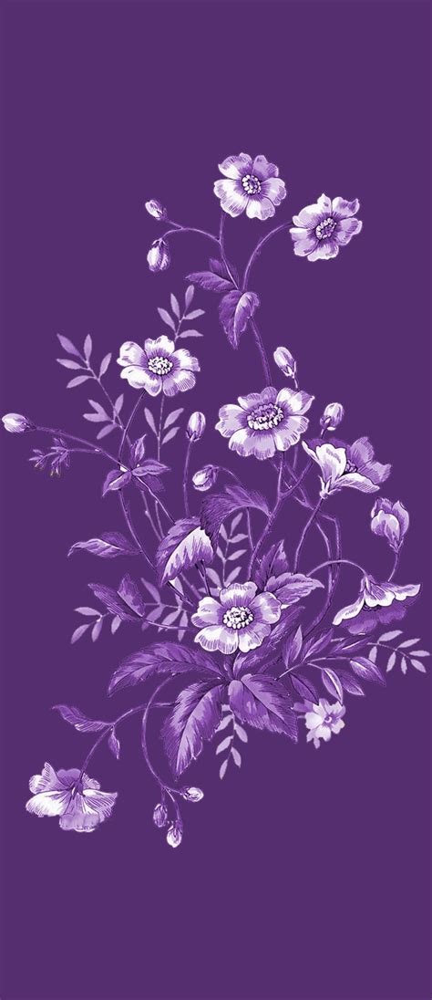 Purple Flower Wallpaper 2023 - OriginalWallpaper