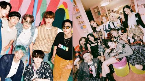 BTS and TWICE are the only international acts to enter top 10 most ...