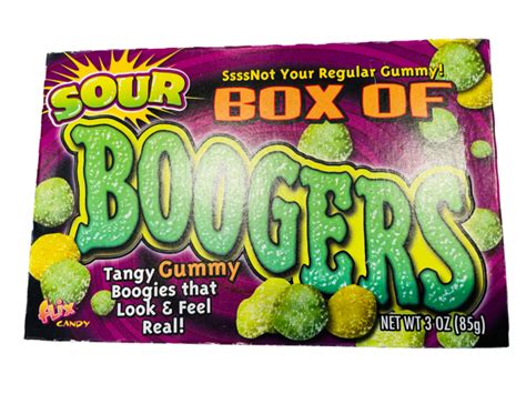 SOUR BOX OF BOOGERS | Sweet Escape Candy Emporium