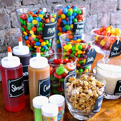 DIY Ice Cream Sundae Bar (Tips, Toppings + Fun Ideas) | Hello Little Home