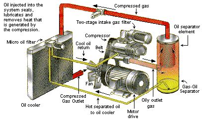 Rotary Screw Compressor – Compressedairducation