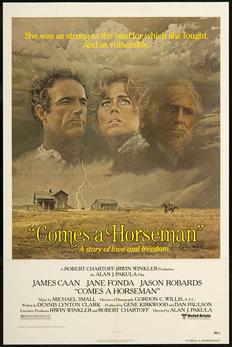 Comes a Horseman – 1978 Pakula - The Cinema Archives