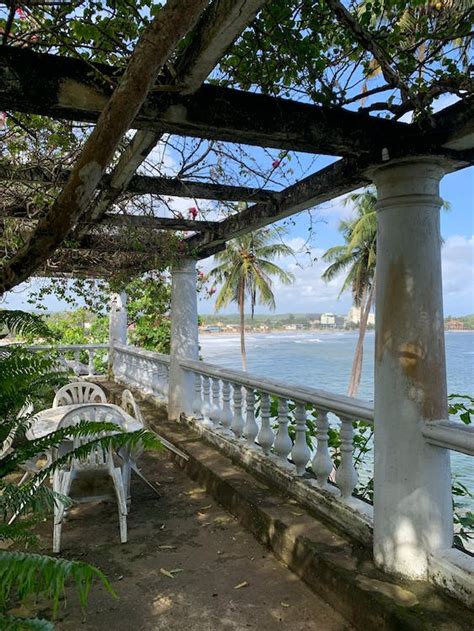 A Terrace with View of the Sea · Free Stock Photo