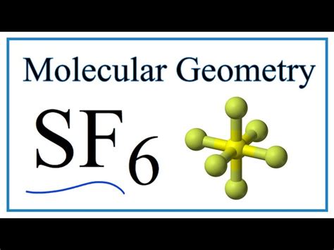 Sulfur Hexafluoride Lewis Structure